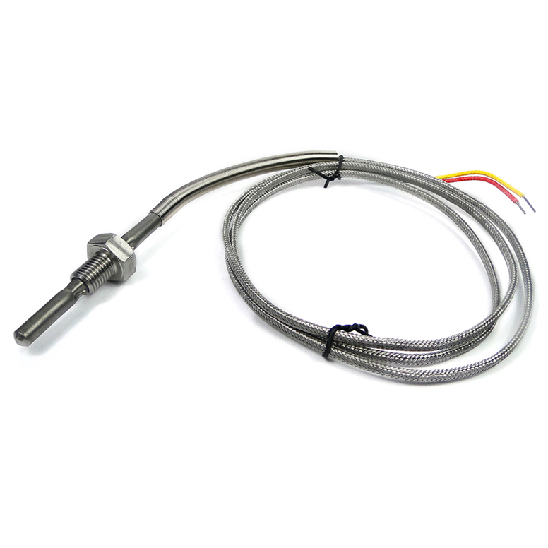 Stainless Steel Probe Mini K-Type Connector Thermocouple 1/8inch NPT Thread EGT
